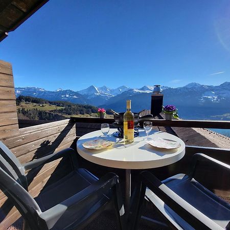 Chalet Lilo 2 Zimmer top mountain view Beatenberg Buitenkant foto