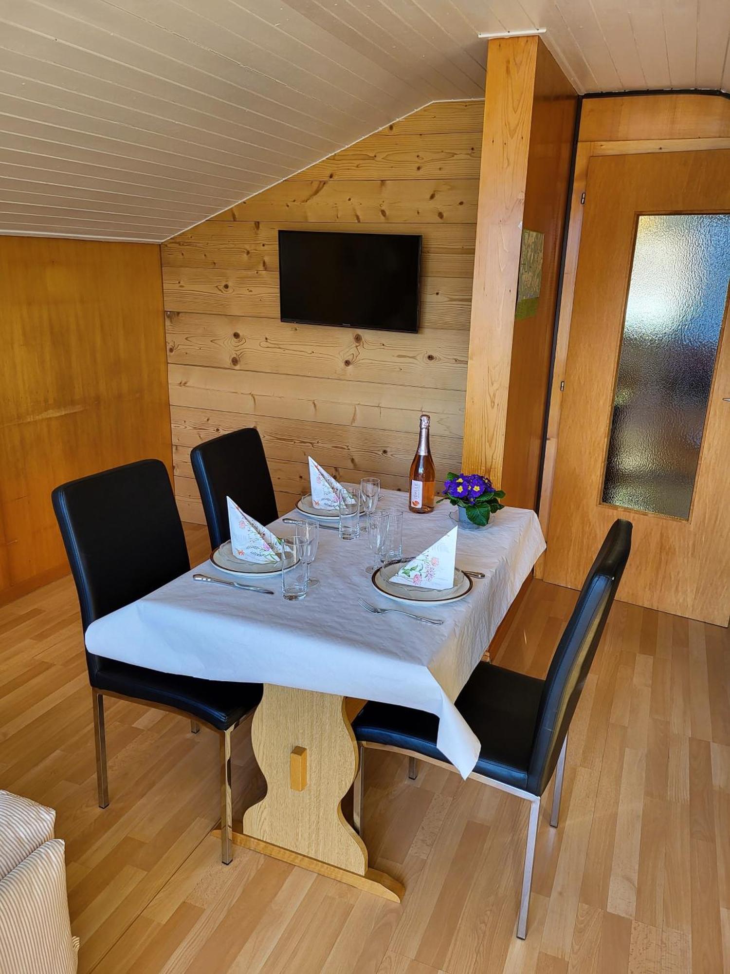 Chalet Lilo 2 Zimmer top mountain view Beatenberg Buitenkant foto
